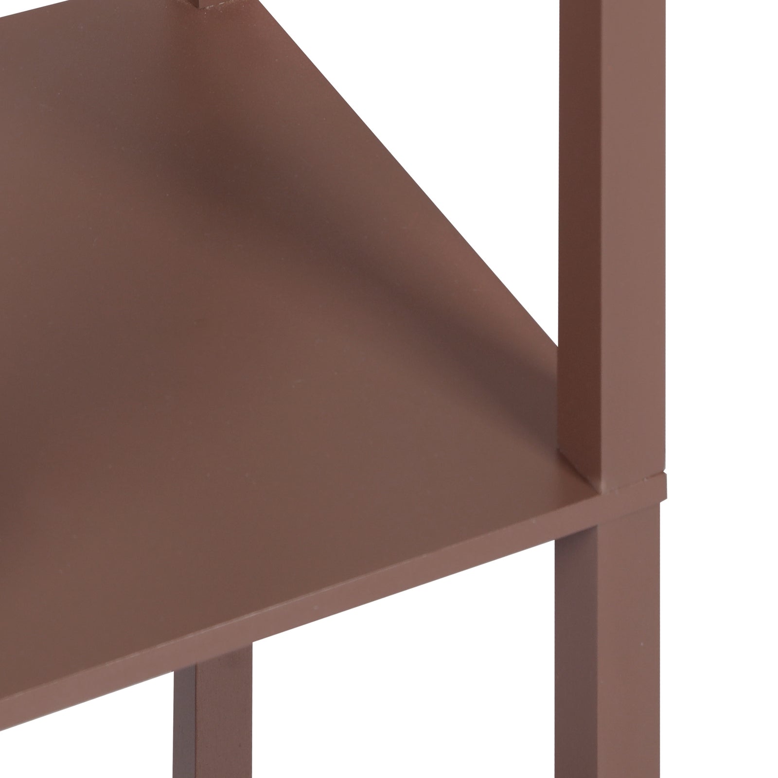 EMITTO LED Floor Lamp with Storage Shelf Brown-1954802834549641221