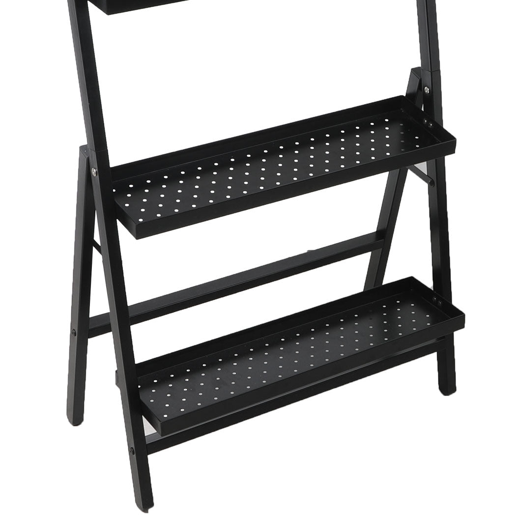 Levede 4-Tier Plant Stand Outdoor Indoor-1919892939803332613