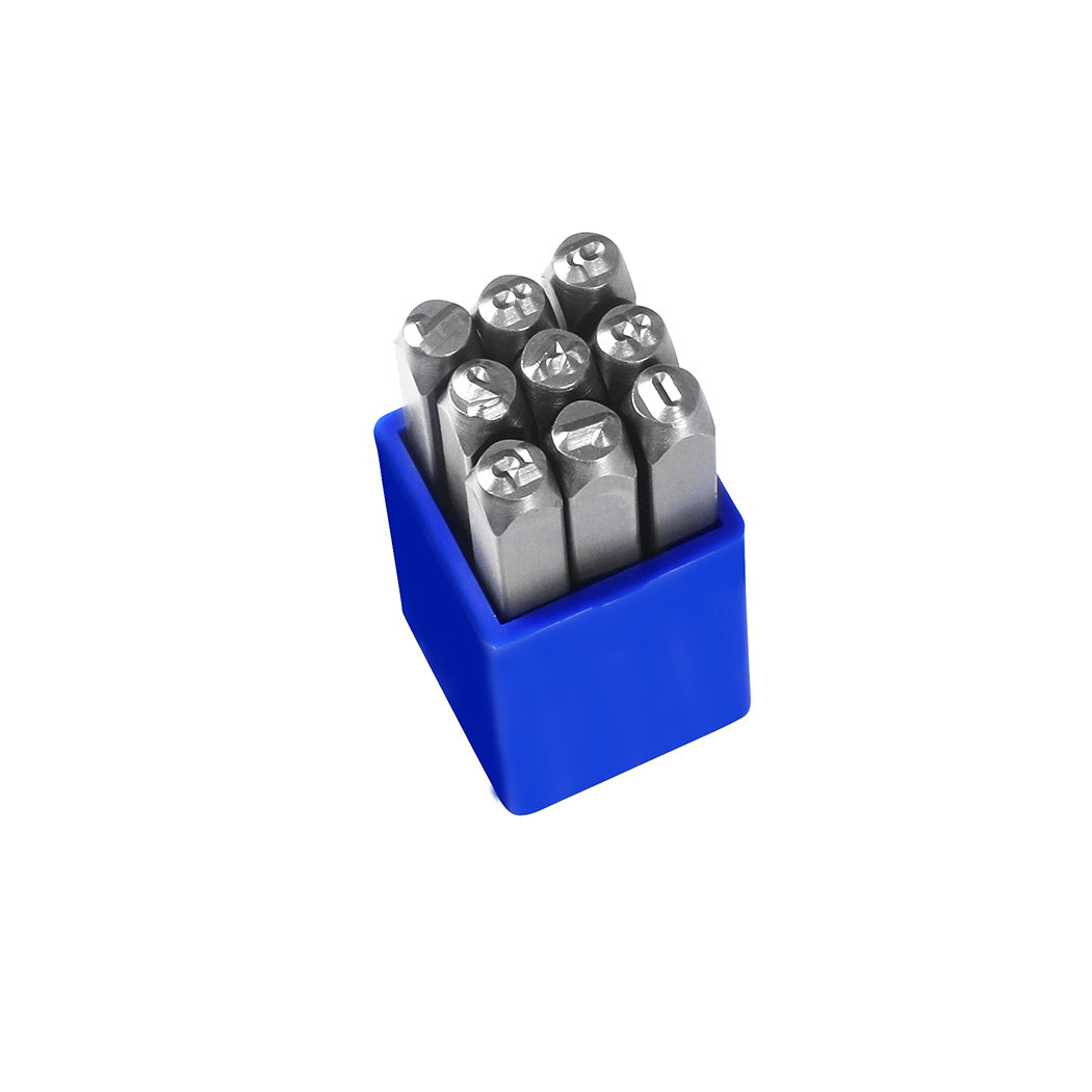 Traderight Letter & Number Punch Stamps 8MM-1910113123885518853