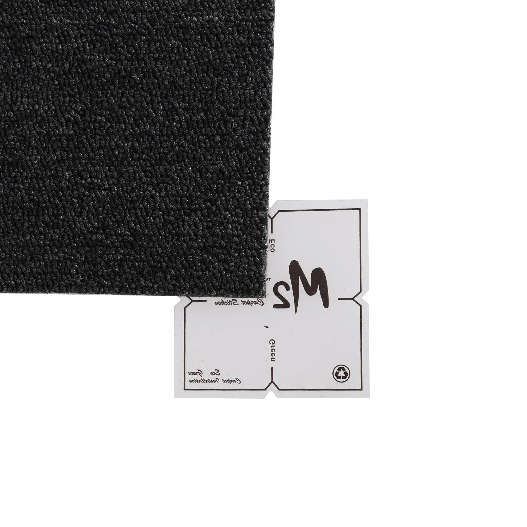 Marlow 20x Carpet Tiles 5m2 Box Heavy Black-1954802709639073797