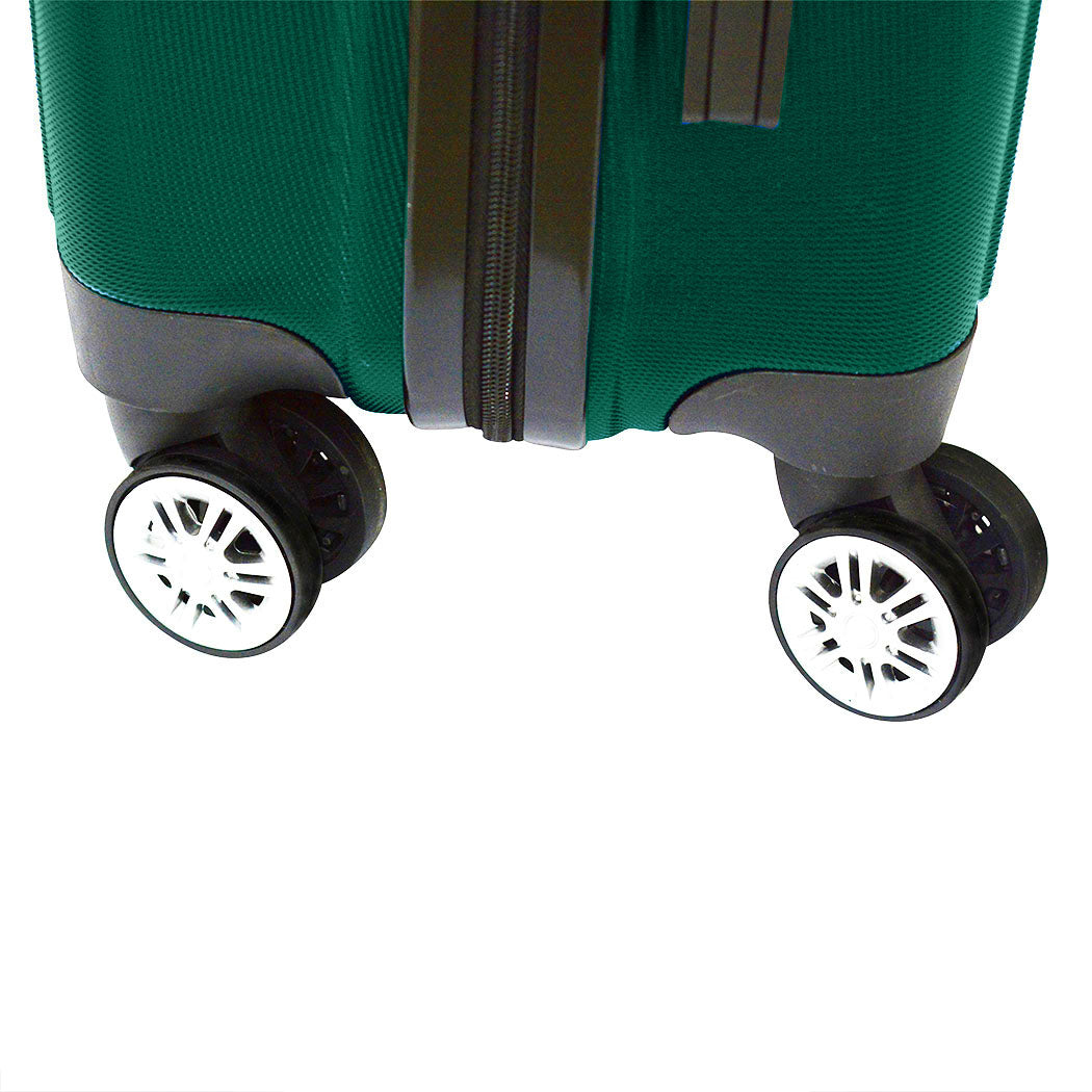 Slimbridge 28" Travel Luggage Suitcase Green-1954802639959101445