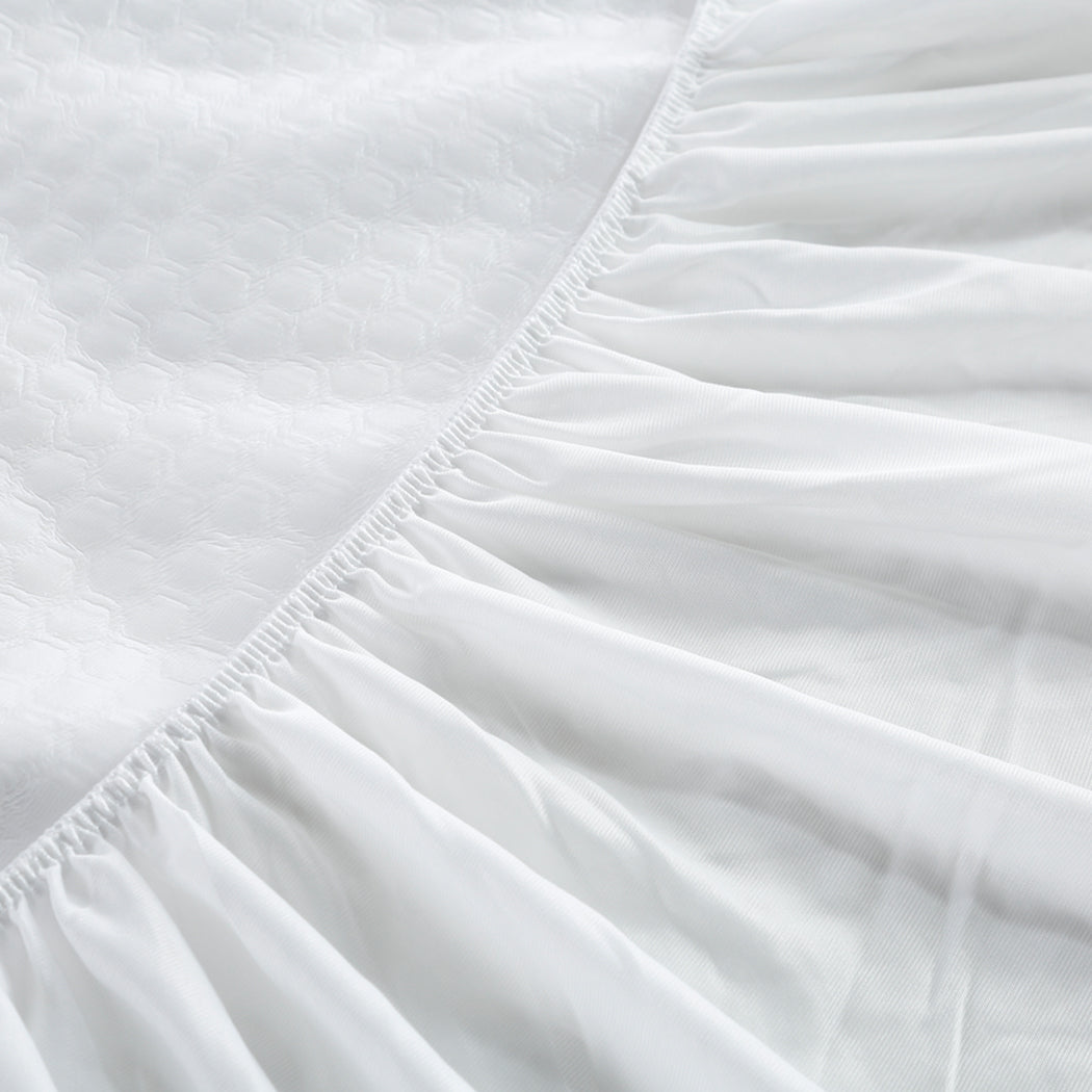 DreamZ Mattress Protector Topper Polyester King Single-1954802696452182021