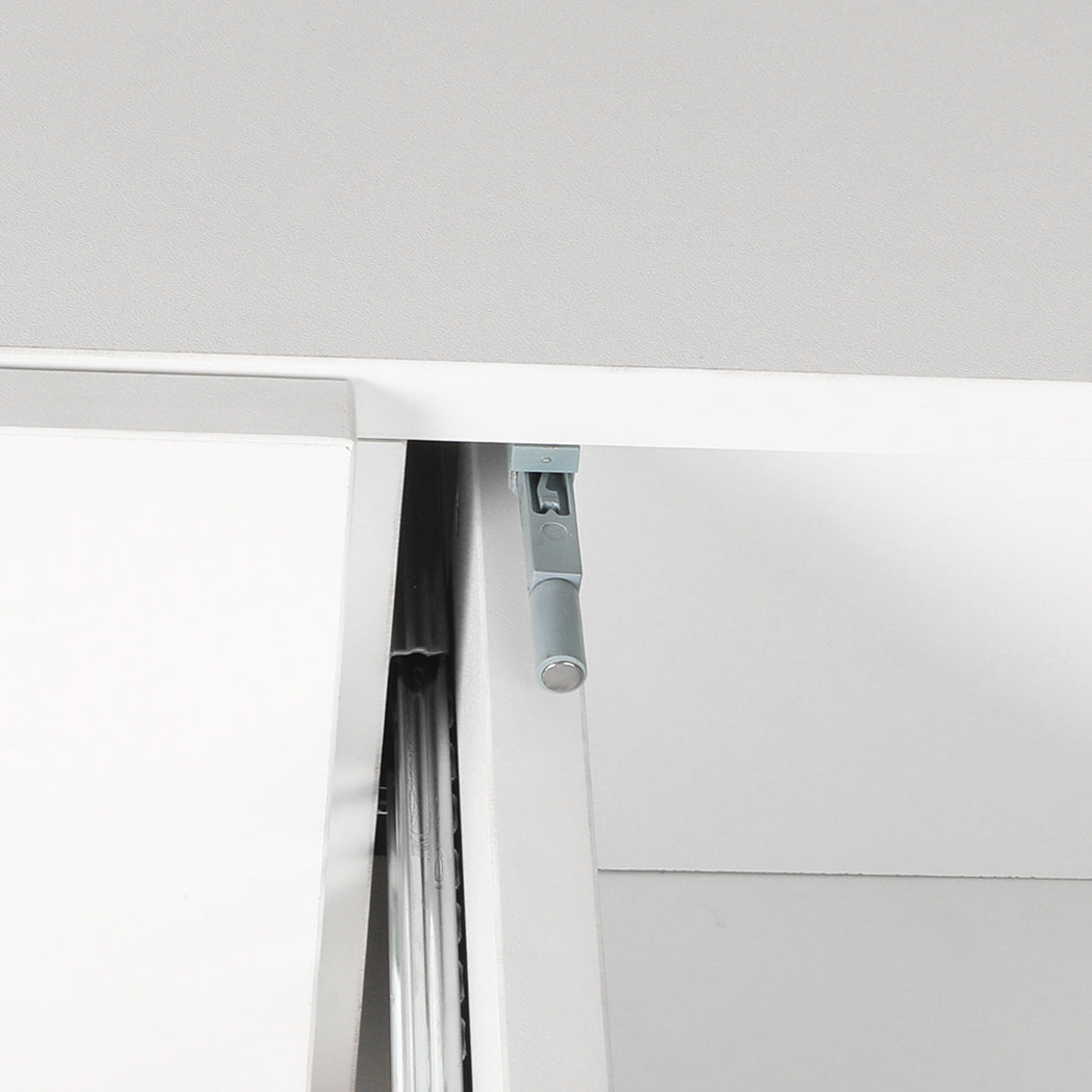 Levede Buffet Sideboard Storage Cabinet White-1954802987947921413