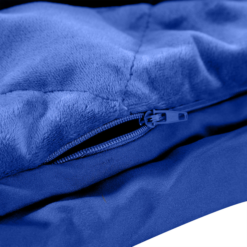 DreamZ 5KG Anti Anxiety Weighted Blanket Blue 5KGS-1910113219016527877