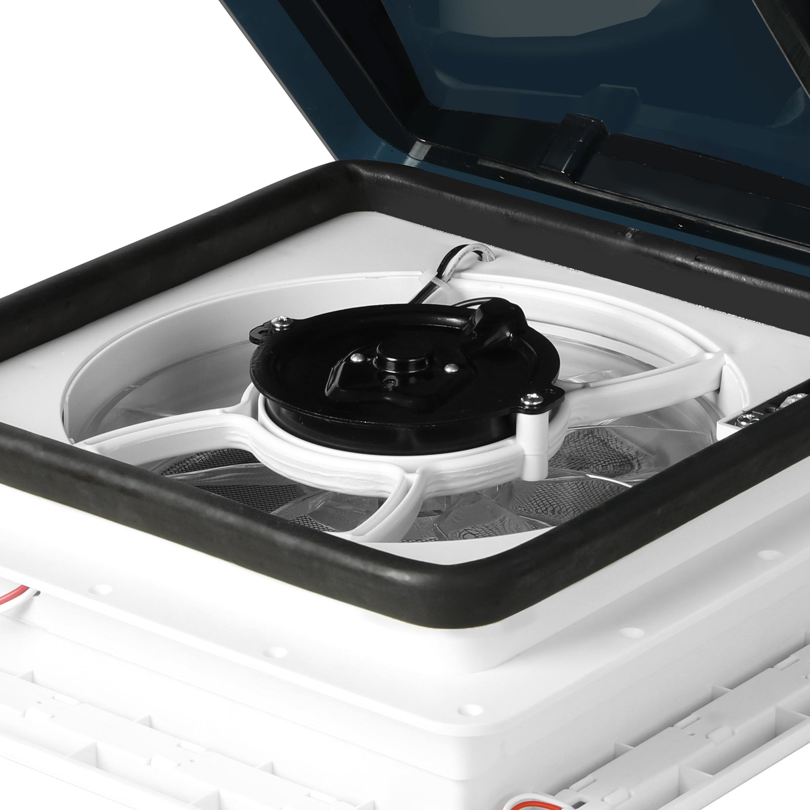 Manan Caravan Roof Vent Hatch RV Shower Air Exhaust 12V Fan LED Light Trailer-1954802967265808389