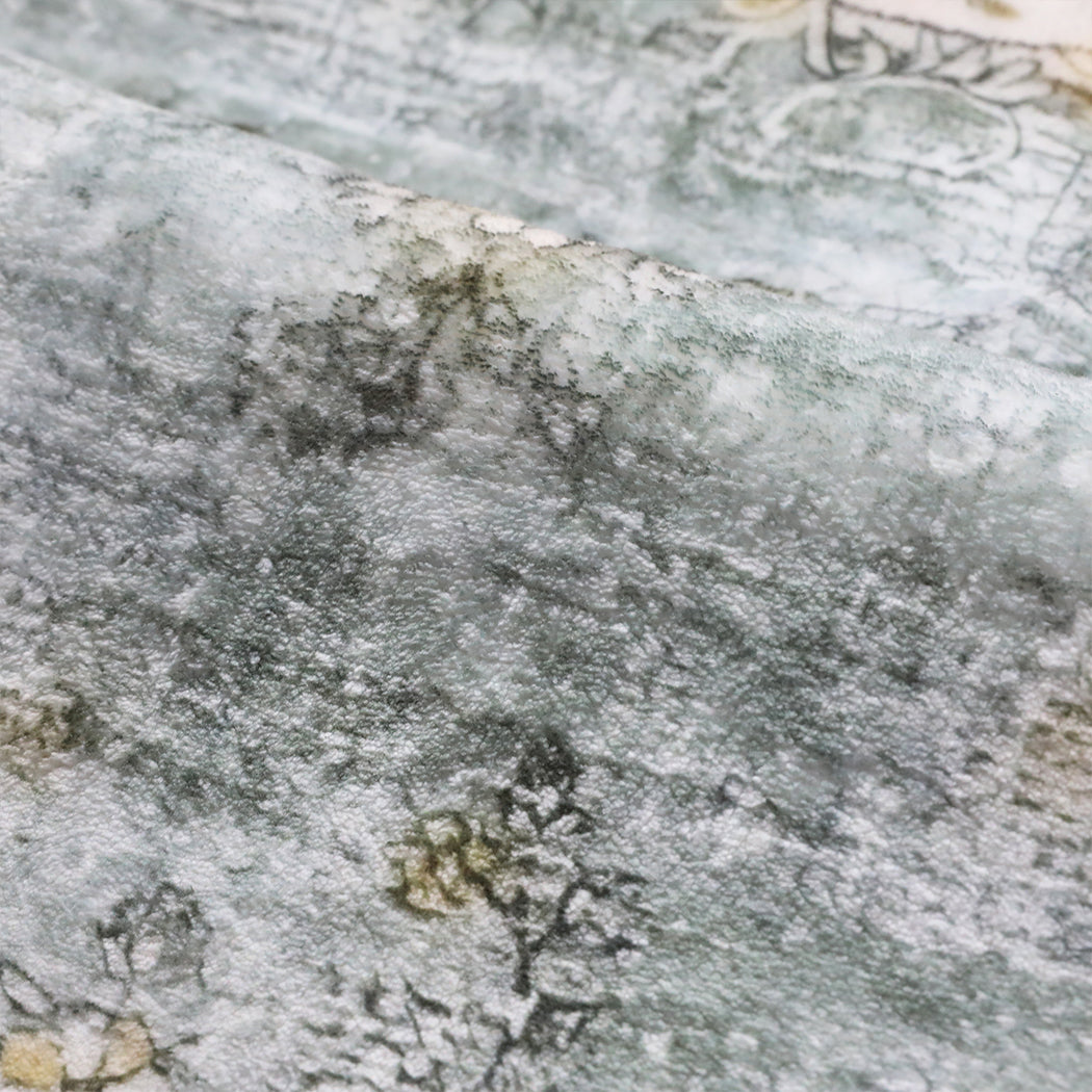 Marlow Floor Rug Short Pile Washable Vintage Carpet Soft Plush Non Slip 80x120-1954802391035547653