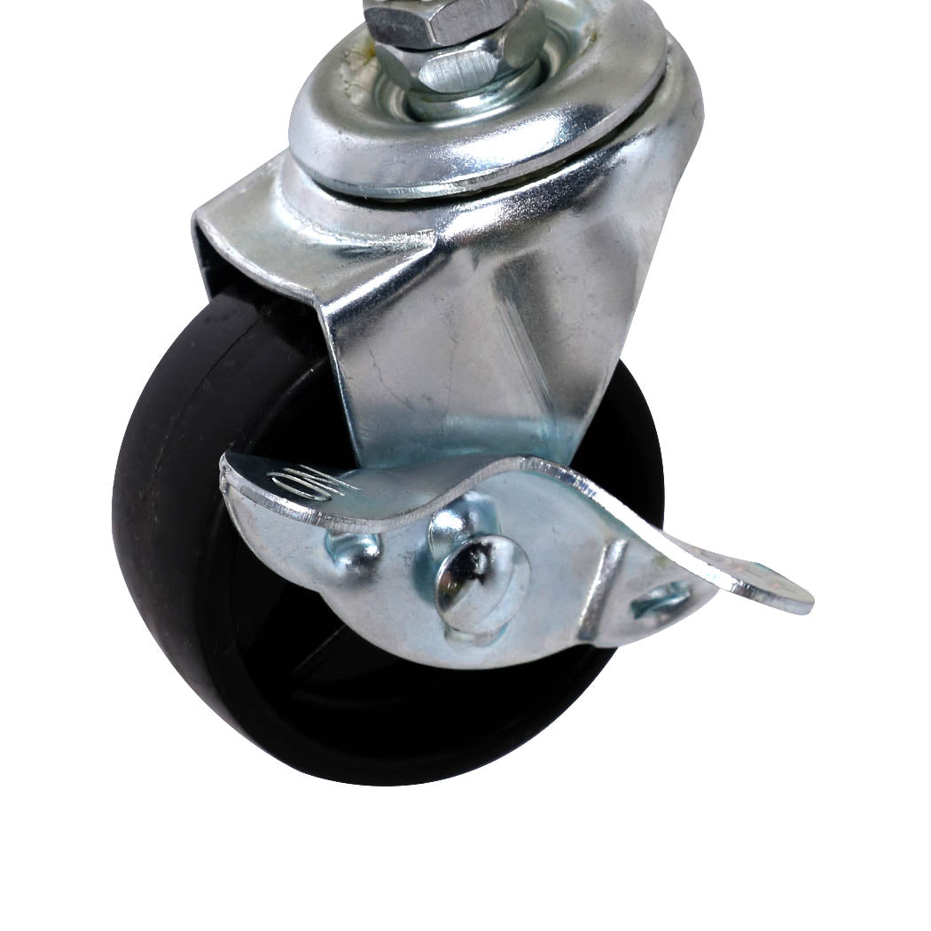 Levede 4 Tiers Kitchen Trolley Cart Pink-1954802729260027909