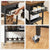 VASAGLE Kitchen Shelf with 3 Shelves and 2 Drawers