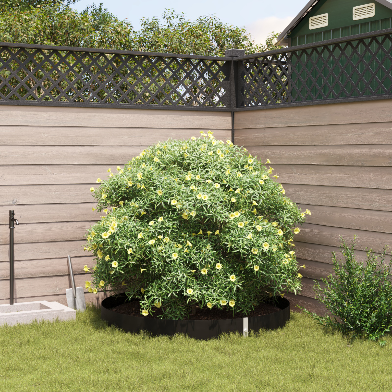 Root Barrier Black 0,7 x 10 m Polyethylene