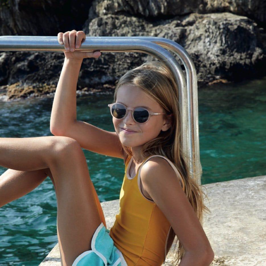 IZIPIZI kids sunglasses Junior Collection D - For 5-10 YEARS mirrored Tortoise-1954803134362685440