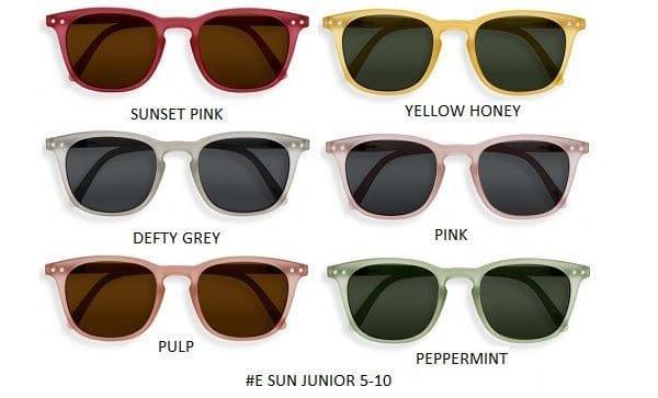 IZIPIZI kids sunglasses Junior Collection E - For 5-10 YEARS Yellow Honey-1954803039294590979