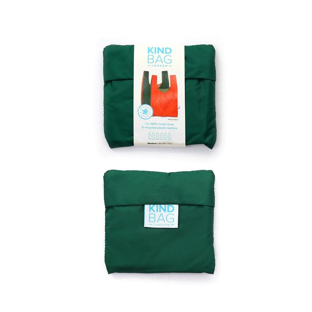 KIND BAG Reusable Bag - Medium| Bicolour Green & Orange-1954803105858195463