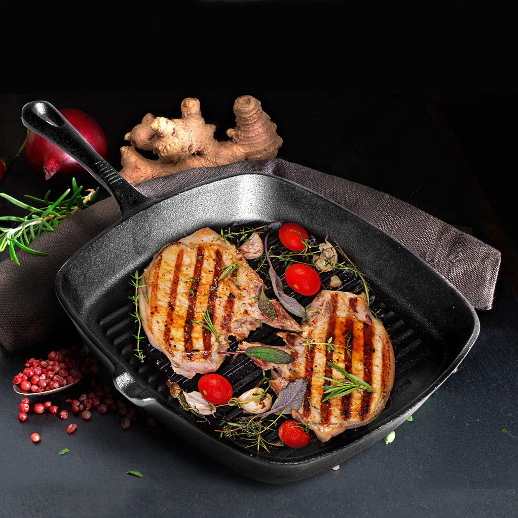 TOQUE Non-stick Frying Pan Cast Iron-1919892906987098118