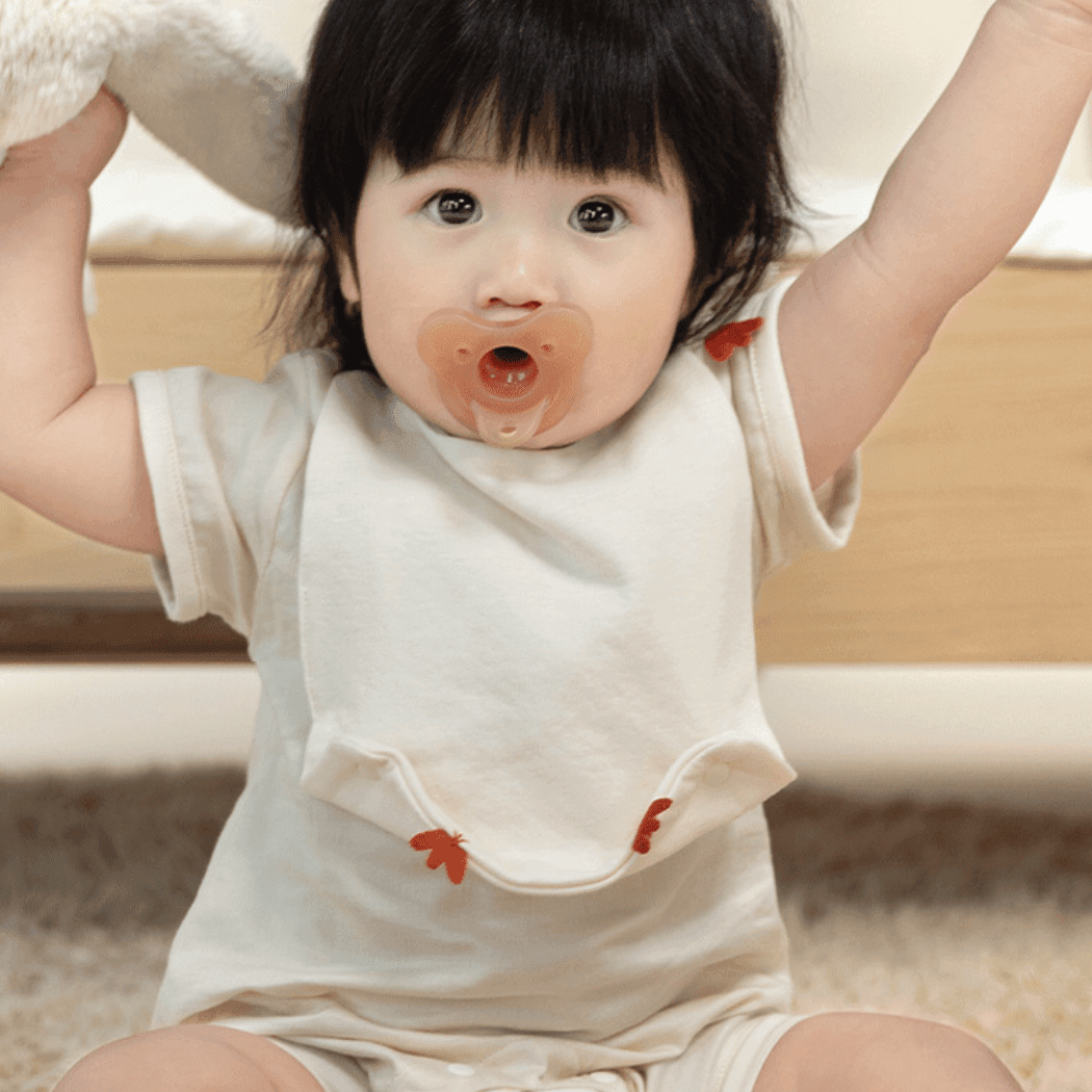 Lazy Goose Baby Cotton Bib-1954803104633458694