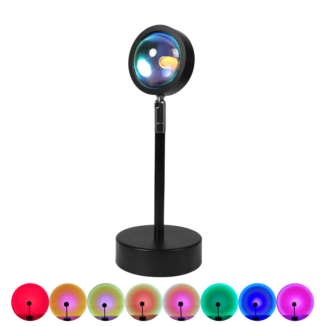 EMITTO Rainbow Sunset Projection Lamp MULTI-1919892862183542784