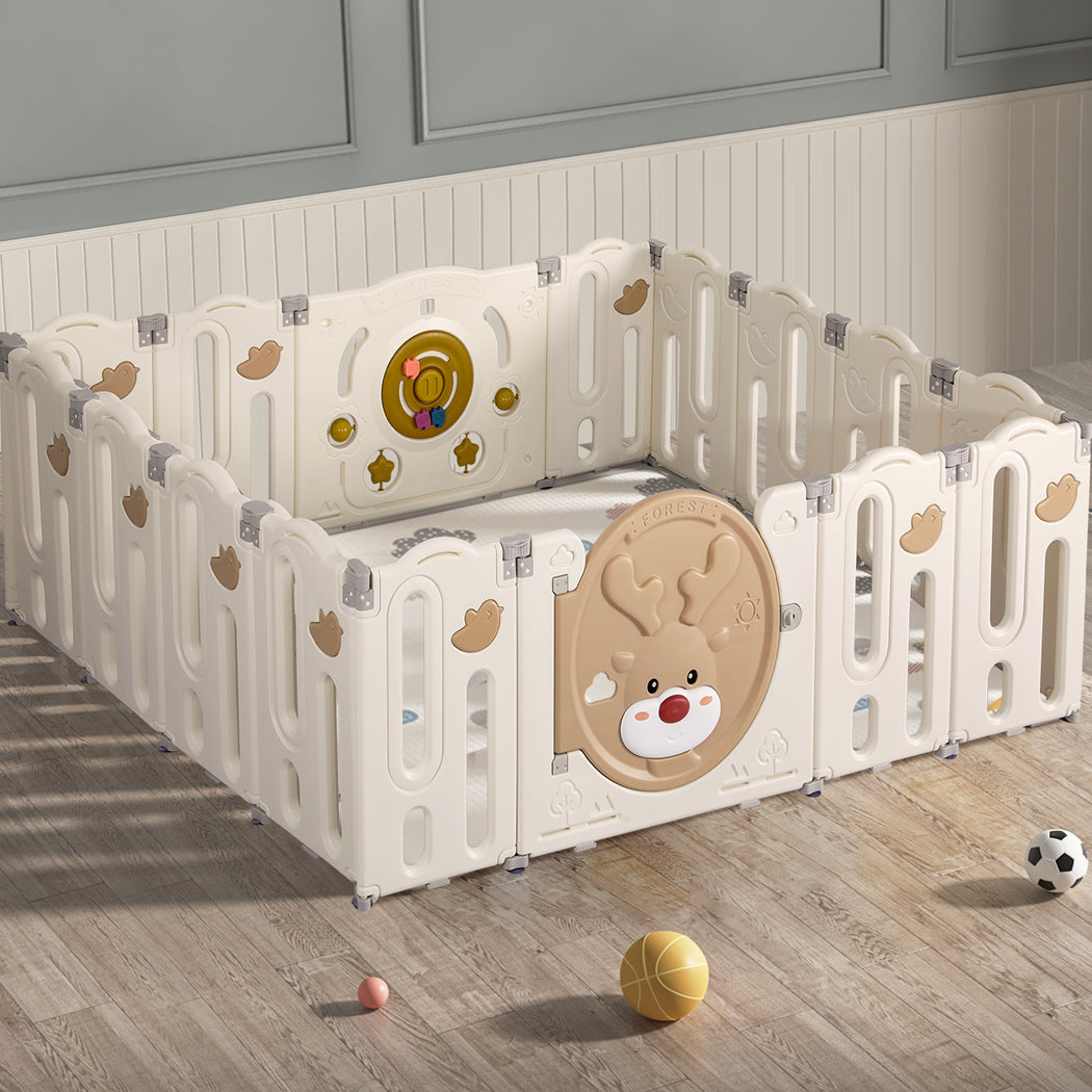 BoPeep Kids Playpen Baby Safety Gate-1954802782179561479