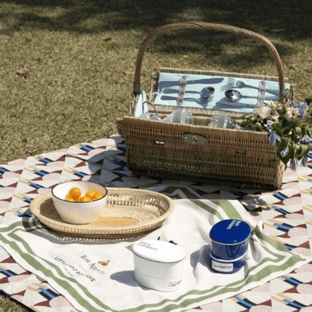 Little Dayz Boutique Boutique Picnic Napkin Green-1954803130281627649