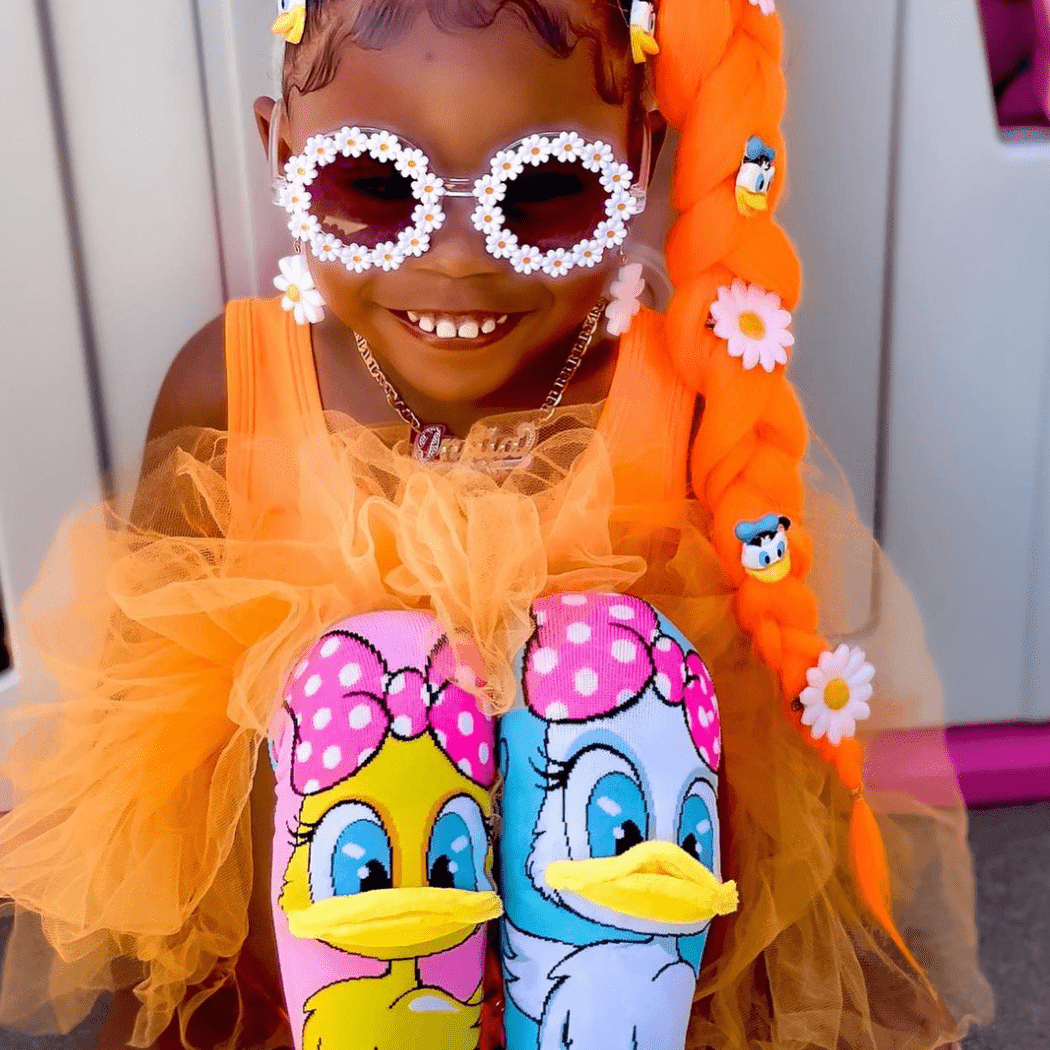 MADMIA Fluffy Duck Socks With Bill Toddler Ages 3 - 5-1954803049713242114