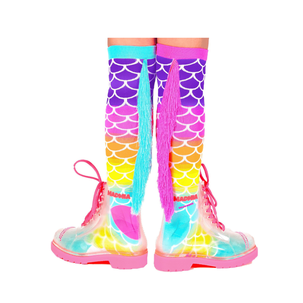 MADMIA Mermaid Socks With Tassles Kids & Adults Age 6 - 99-1954803048371064835