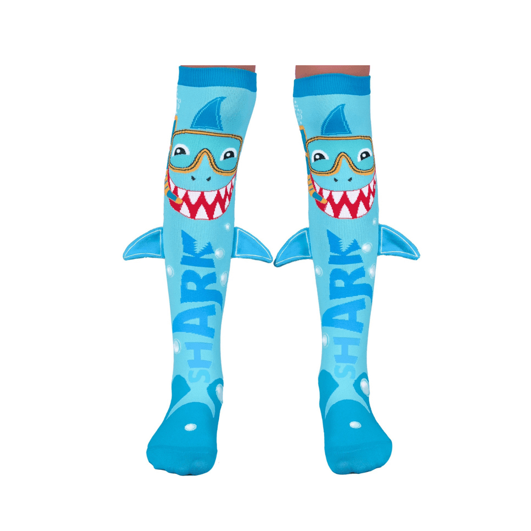 MADMIA Shark Socks With Spikes Kids & Adults Age 6 - 99-1954803049205731328