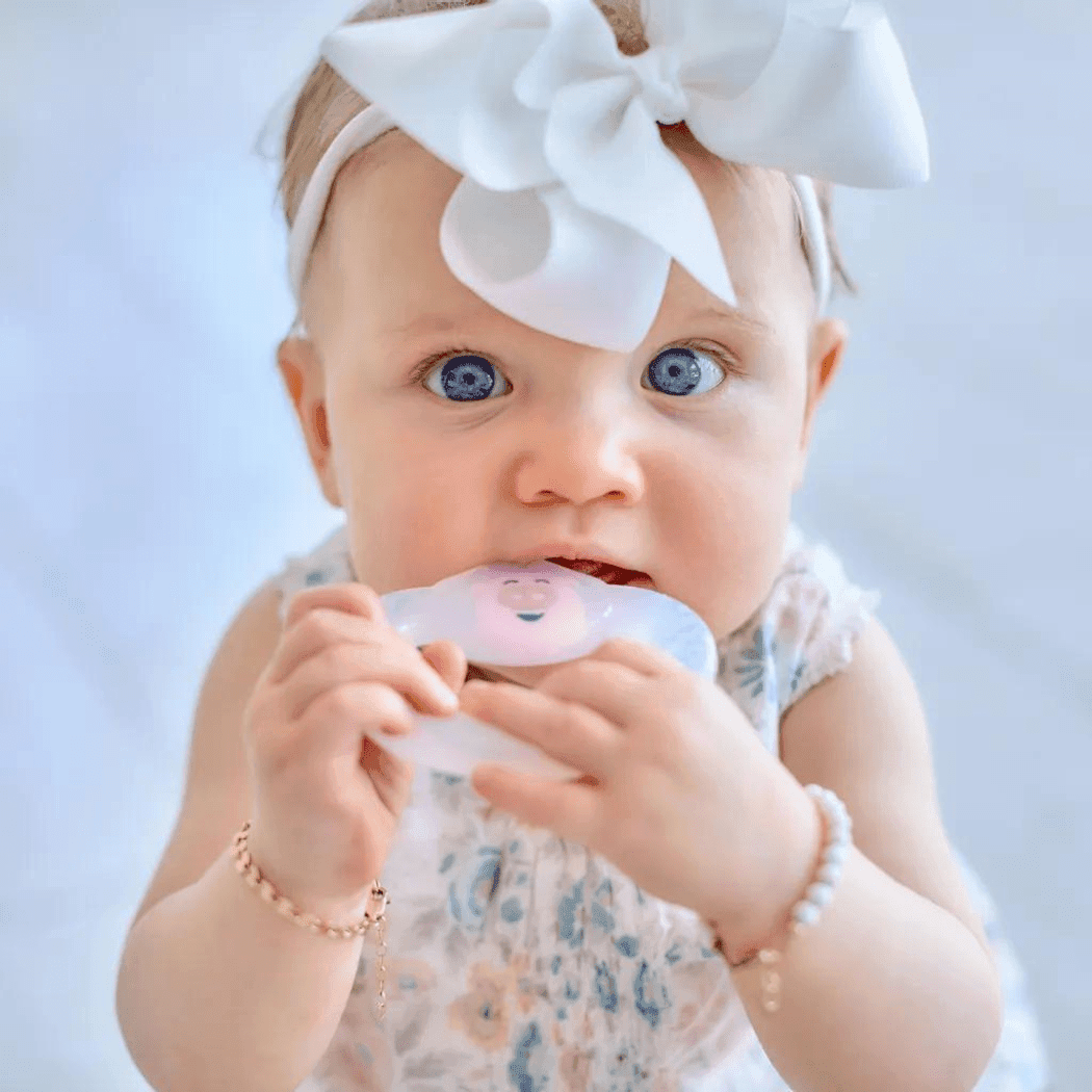 Marcus & Marcus- 6M+ Baby Teething Toothbrush Willo the Whale-Purple-1910112451395981317