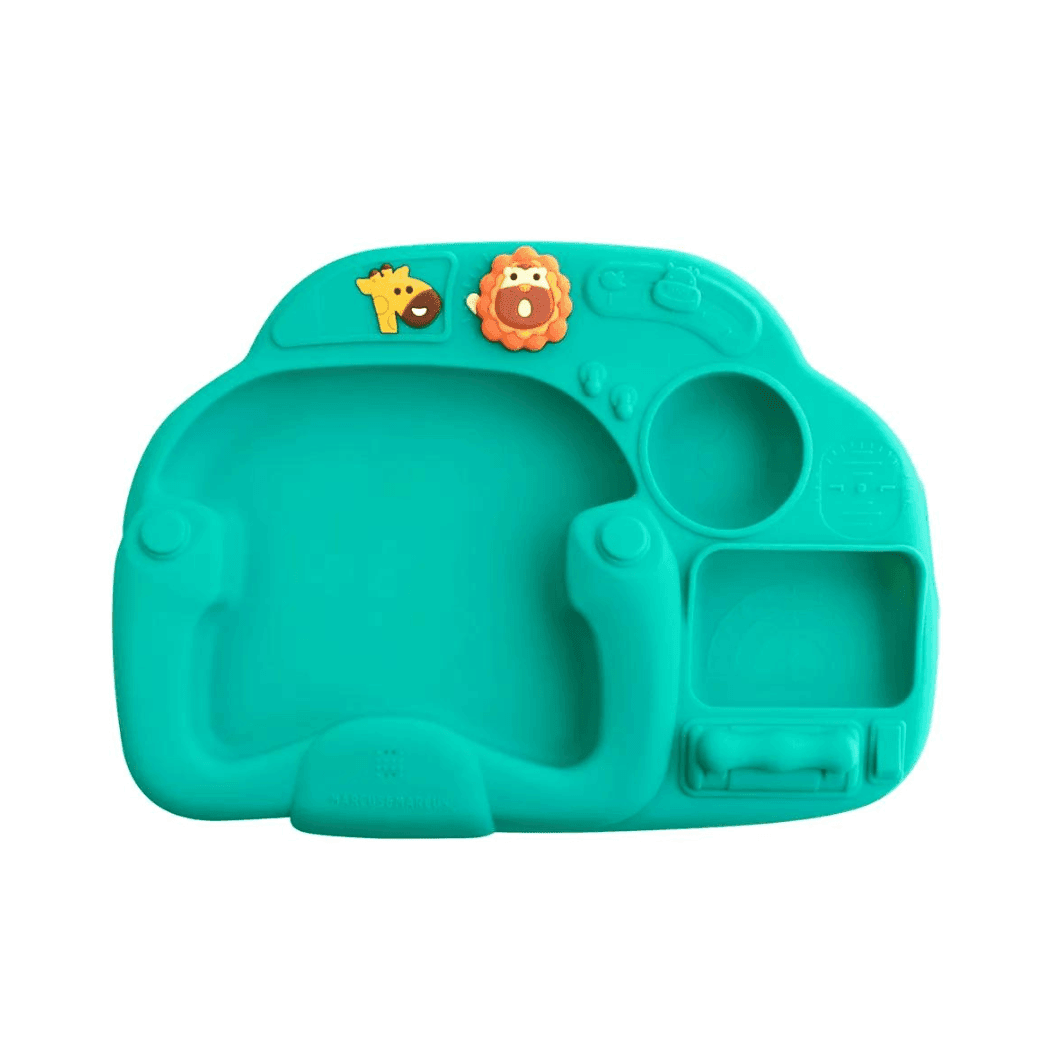 Marcus & Marcus - Creative Plate Suction Plate Ollie Green-1910112439287025664