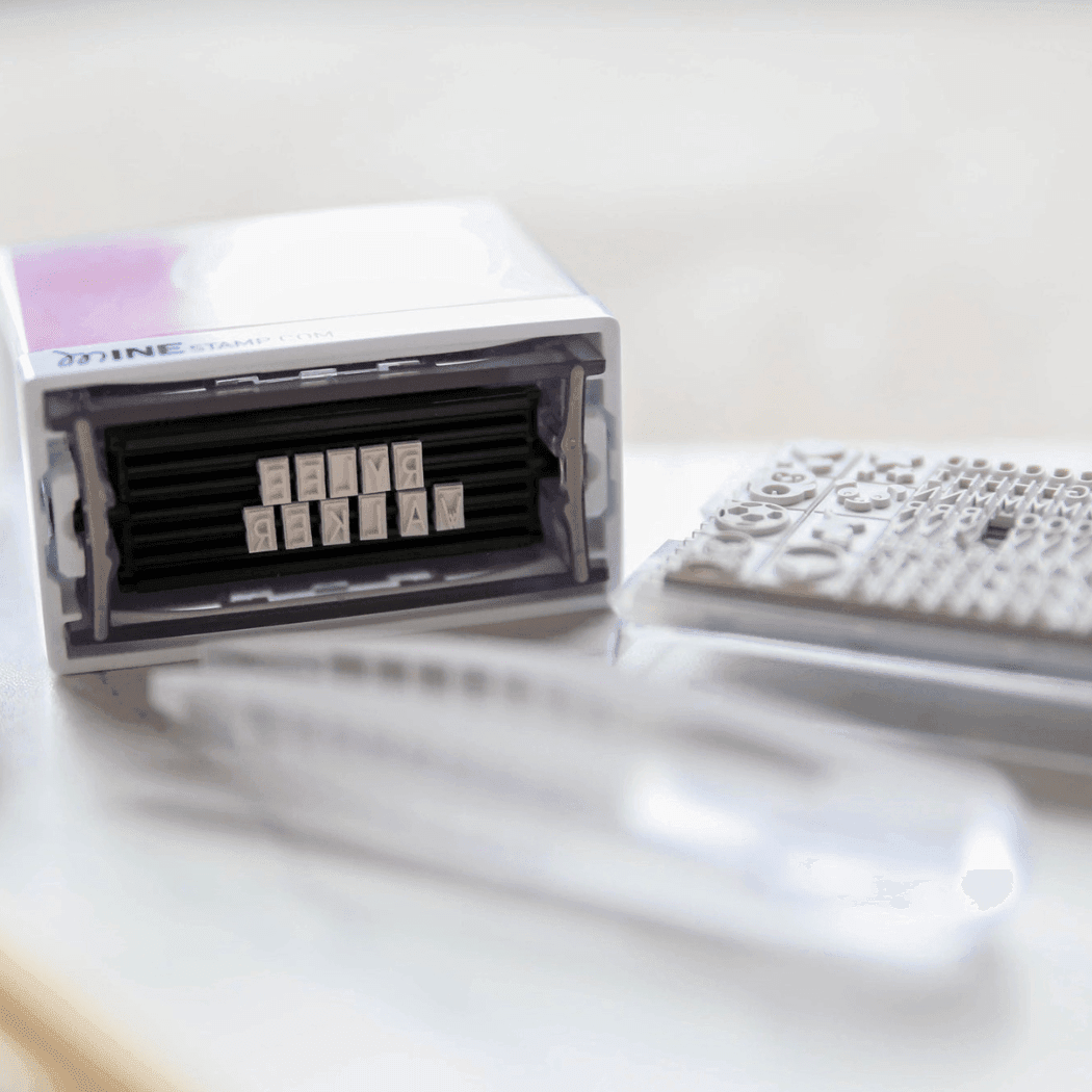 Mine Stamp- Custom Name Stamp-1910112395741761540