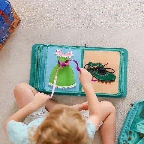 My First Book 2 | Busy Book | Dressing Frames Purple-1910112180305530885