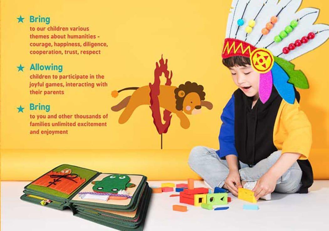 My First Book 4 | Circus | Busy Book Bright red-1954802351428734982