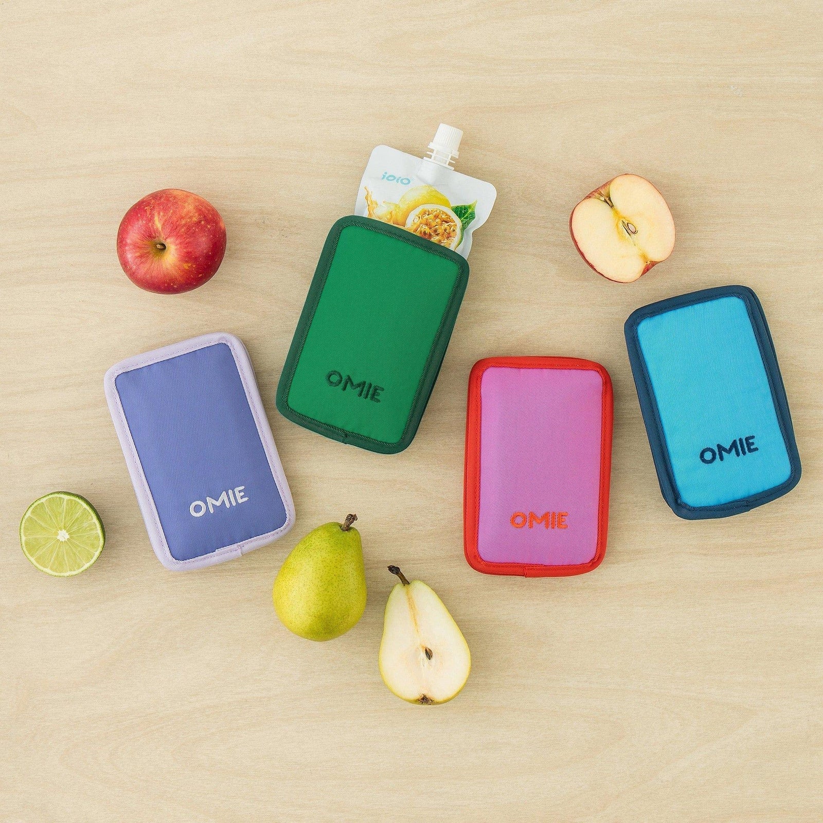 Omiebox OMIECHILL Freezable Yoghurt Pouch Green-1910112152790896640