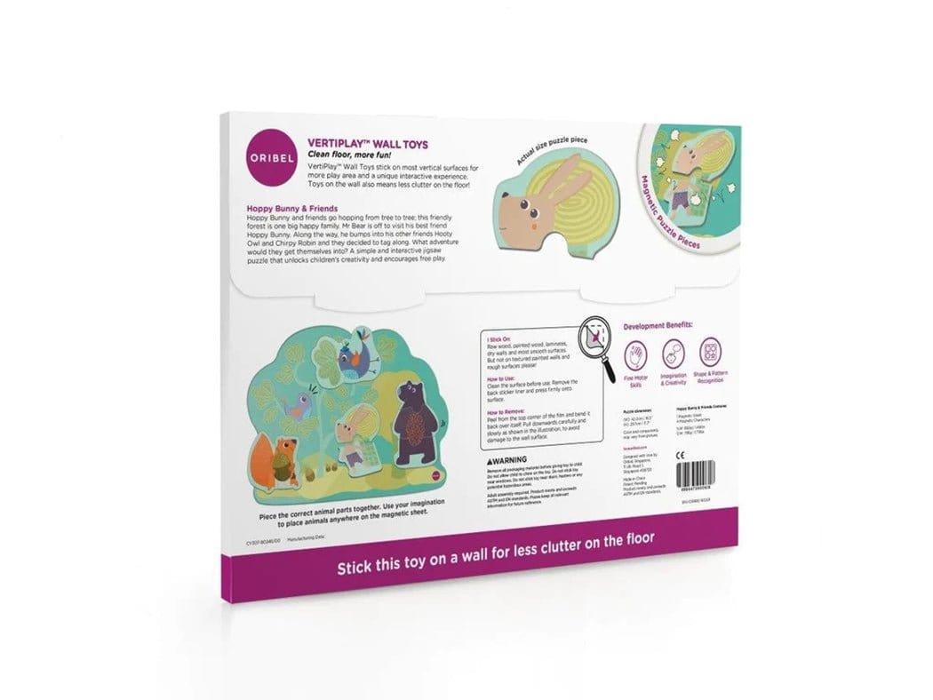 Oribel VertiPlay Wall Toy: Hoppy Bunny and Friends-1954803093464027144