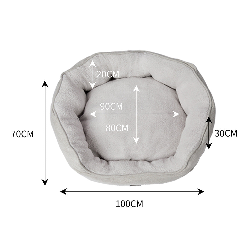 PaWz Pet Bed Set Dog Cat Quilted Blanket X-Large Beige-1954802524368277506