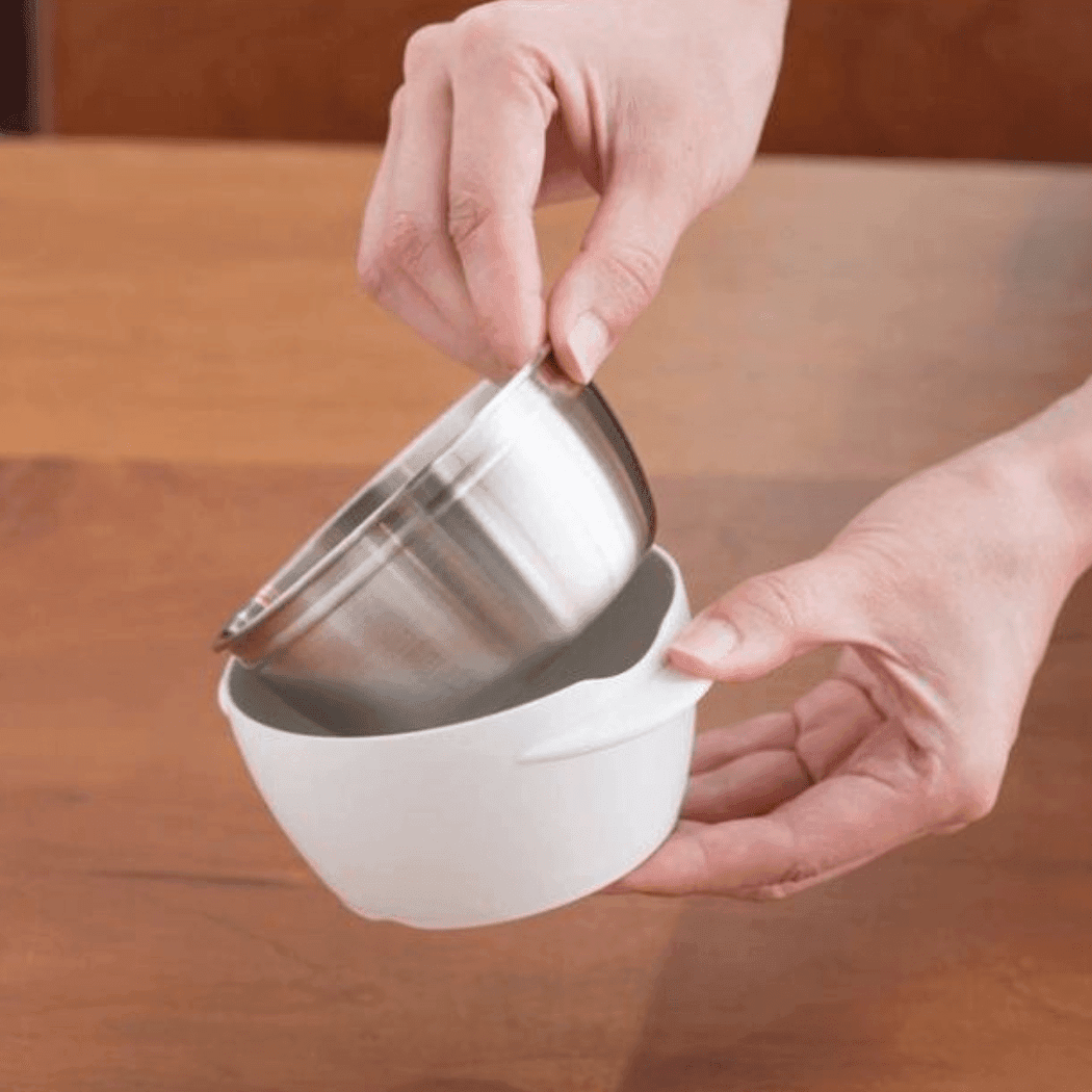 RICHELL TLI Stainless steel Feeding Set Blue-1954803042067025925