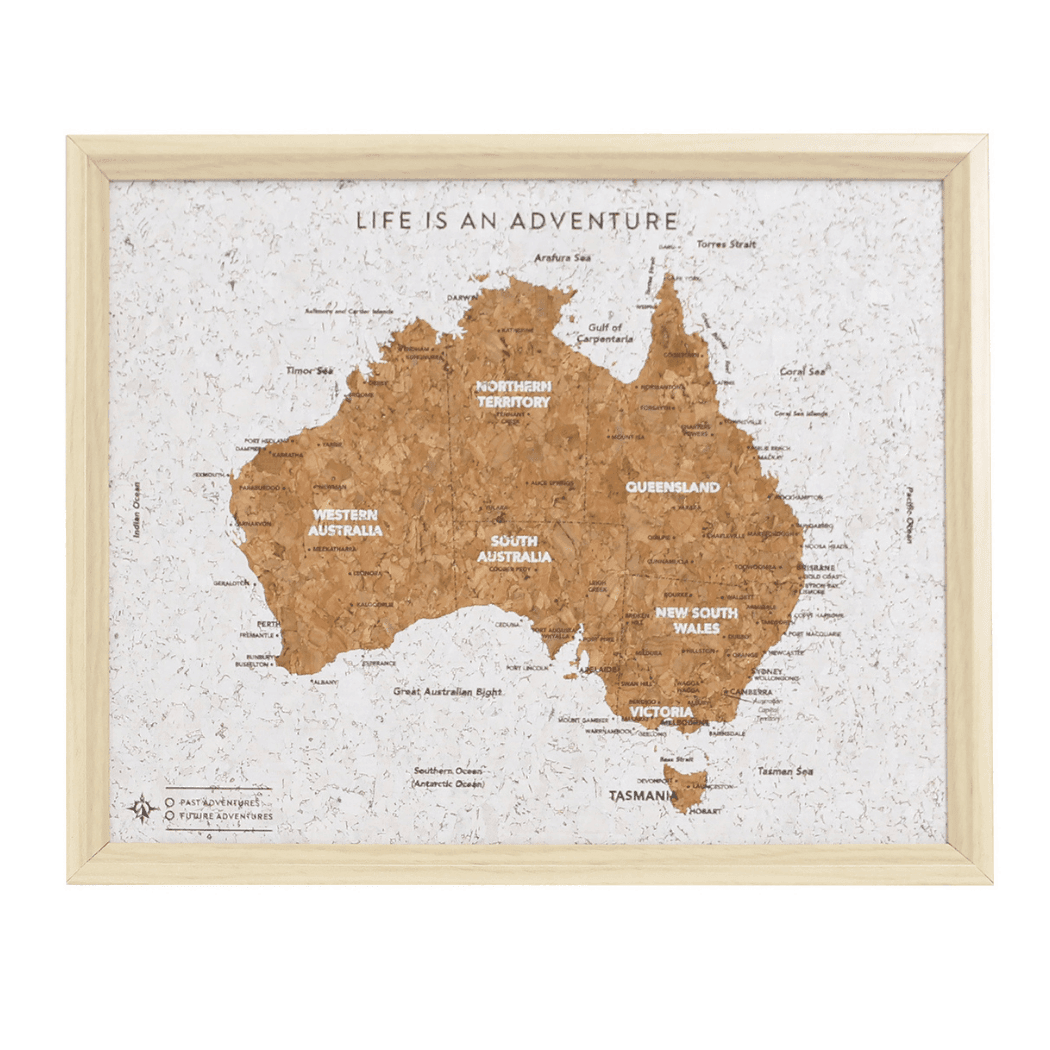 Splosh Australia Map Travel Board Small-1910112176962670594