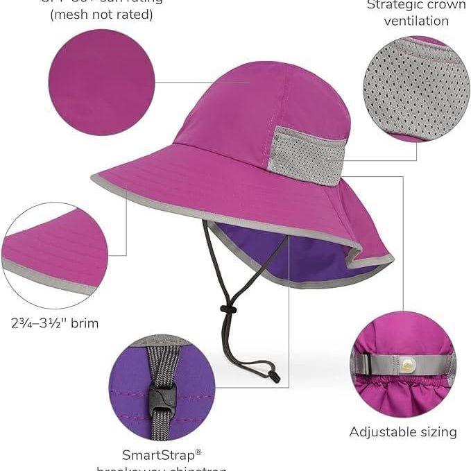 Sunday Afternoon Kids Play Hat UPF50+ | Ocean Life Large (5-12yrs)-1910112165029875712