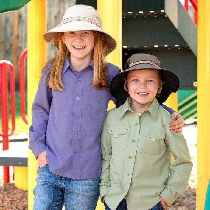 Sunday Afternoon Kids Play Hat UPF50+ | Ocean Life Large (5-12yrs)-1910112165029875714
