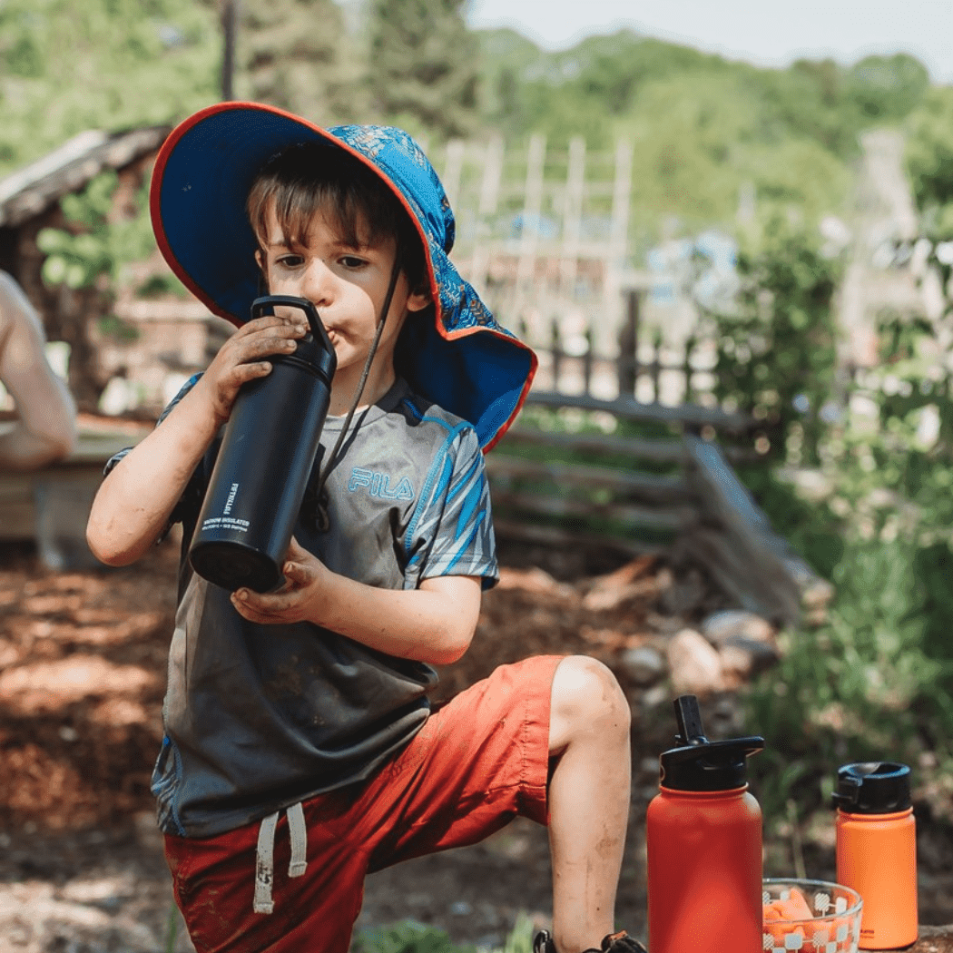 Sunday Afternoon Kids Play Hat UPF50+ | Ocean Life Large (5-12yrs)-1910112165029875716