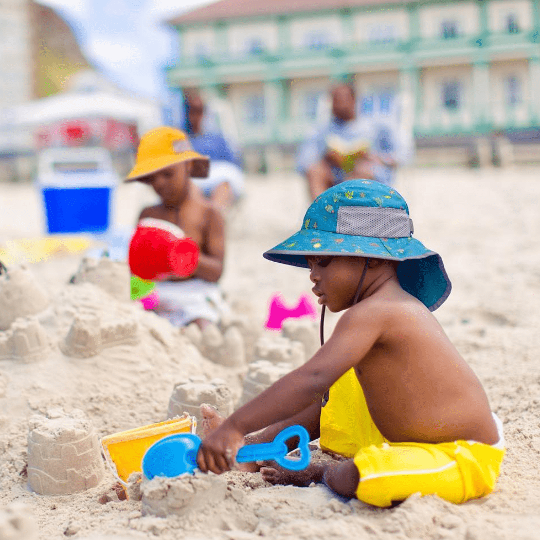 Sunday Afternoon Kids Play Hat UPF50+ | Ocean Life Medium (2-5yrs)-1910112167546458112