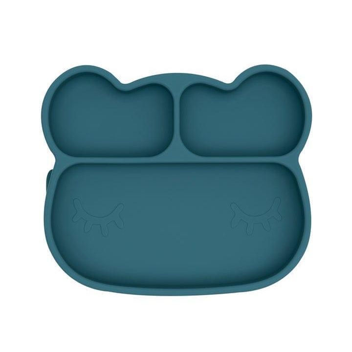 We Might Be Tiny Bear Stickie Plate- Blue Dusk Plate-1910112429291999232