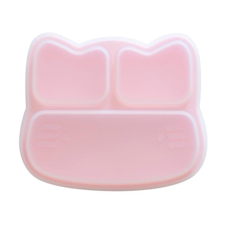 We Might Be Tiny Cat Stickie Plate - Charcoal Plate-1954803139093860358