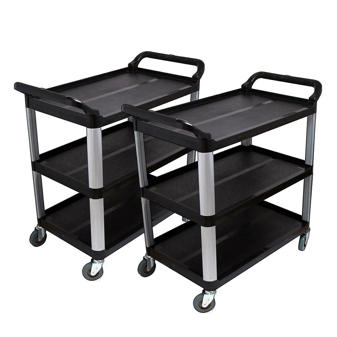 Soga 2 X 3 Tier 83.5x43x95cm Food Trolley Food Waste Cart Food Utility Mechanic Kitchen Small