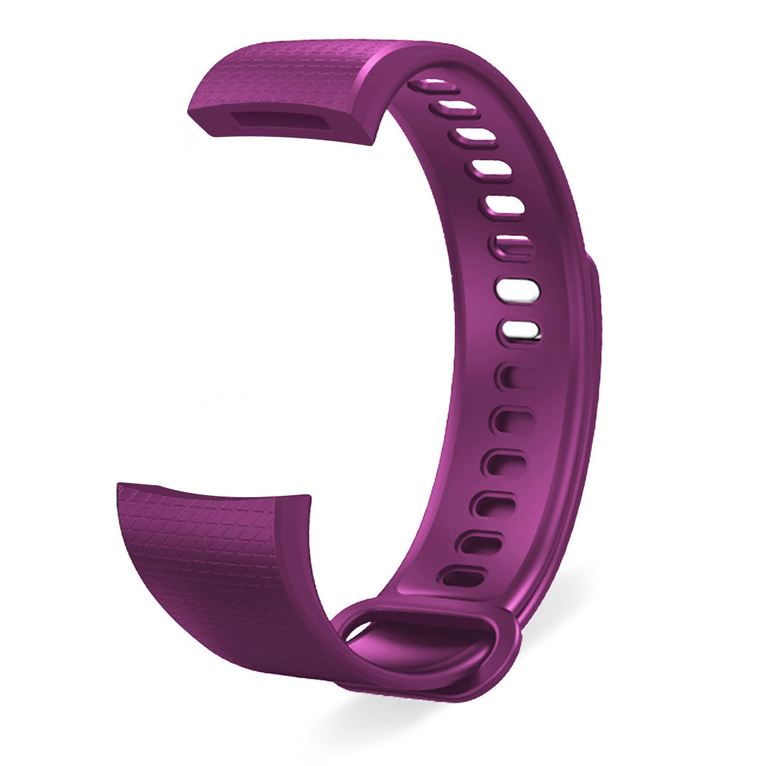 Soga Smart Watch Model Rd11 Compatible Sport Strap Wrist Bracelet Band Purple