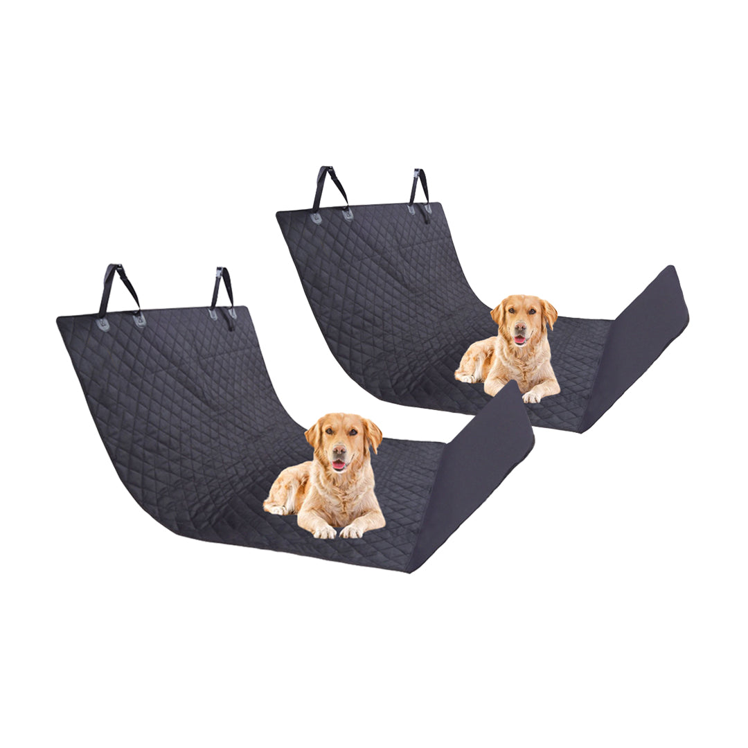 Soga 2 X Premium Car Trunk Pet Mat Boot Cargo Liner Waterproof Seat Cover Protector Hammock Non Slip Pet Travel Essentials