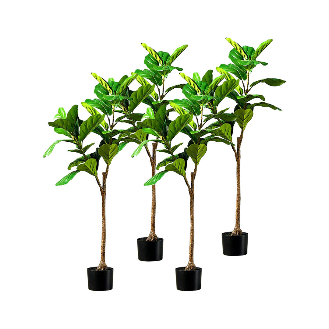 Soga 4 X 120cm Green Artificial Indoor Qin Yerong Tree Fake Plant Simulation Decorative