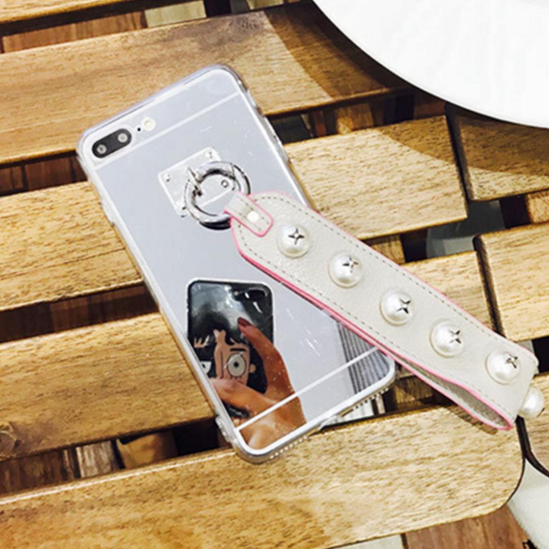 Luxury Fashionable Durable Silver Mirror Back I Phone Case 6s Plus