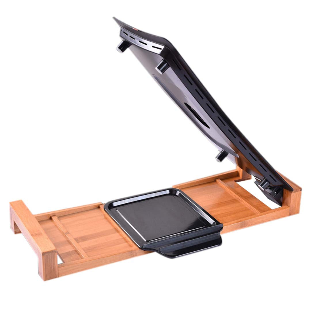 Soga Electric Ceramic Bbq Grill Non Stick Surface Hot Plate For Indoor & Outdoor Stone