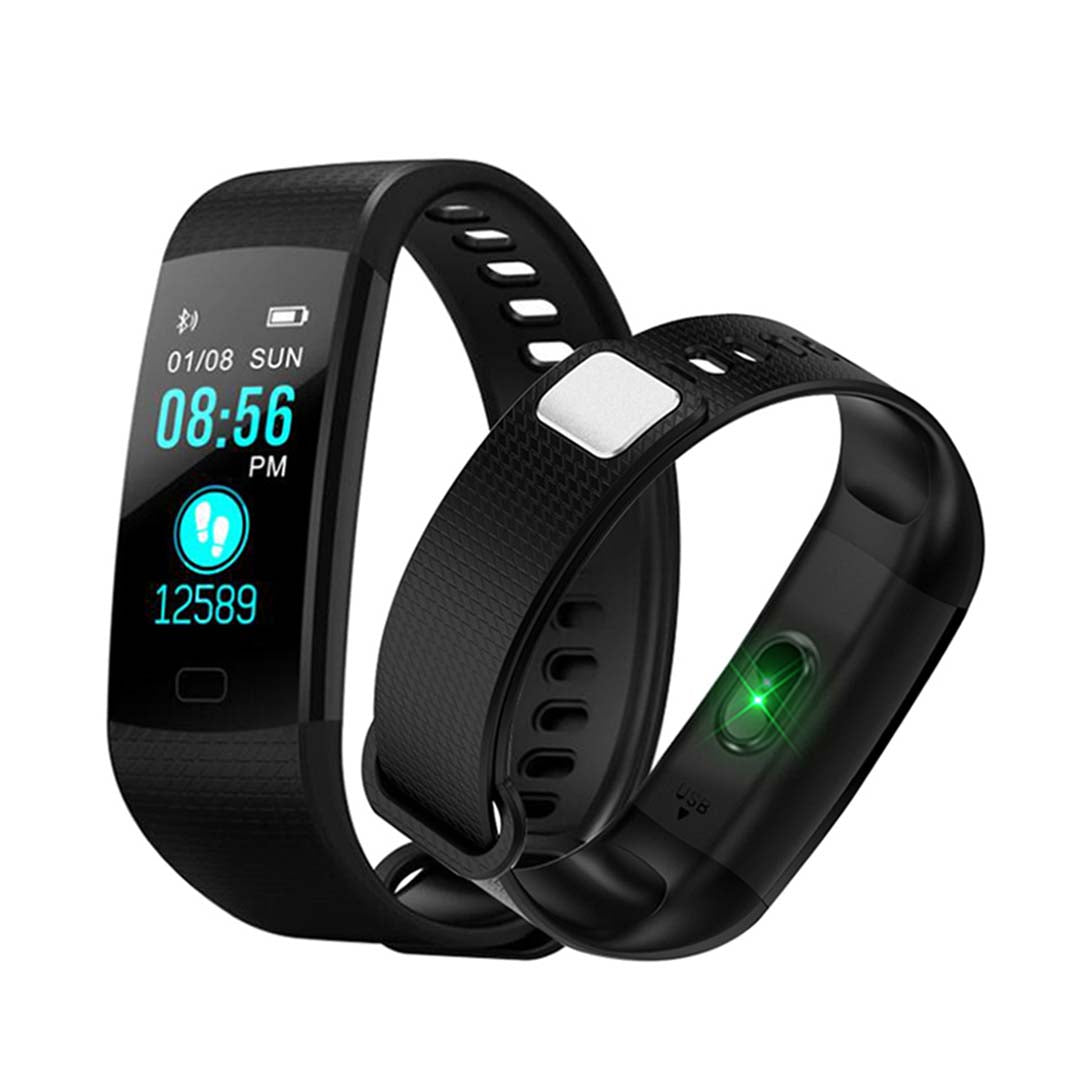 Soga Sport Smart Watch Health Fitness Wrist Band Bracelet Activity Tracker Blue