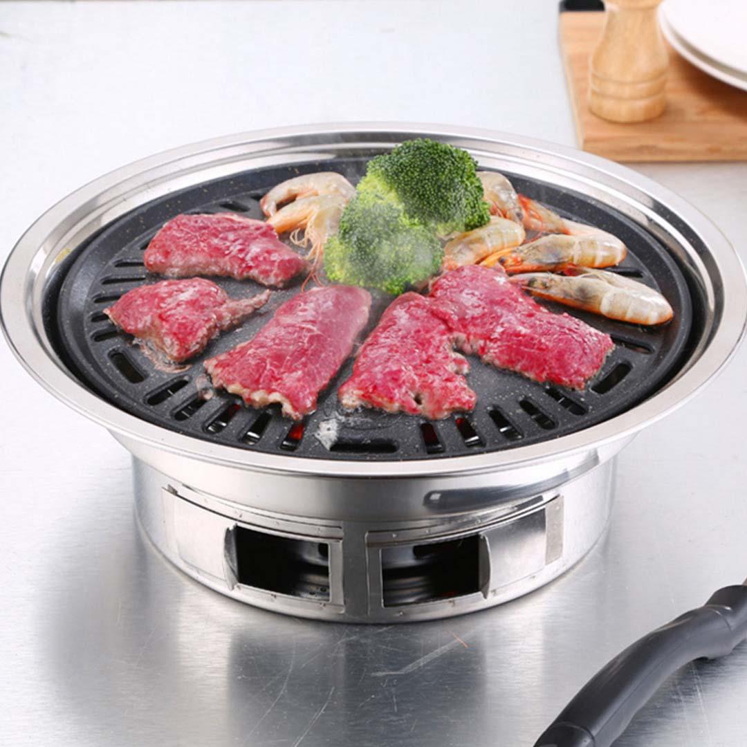 Soga 2 X Bbq Grill Stainless Steel Portable Smokeless Charcoal Grill Home Outdoor Camping