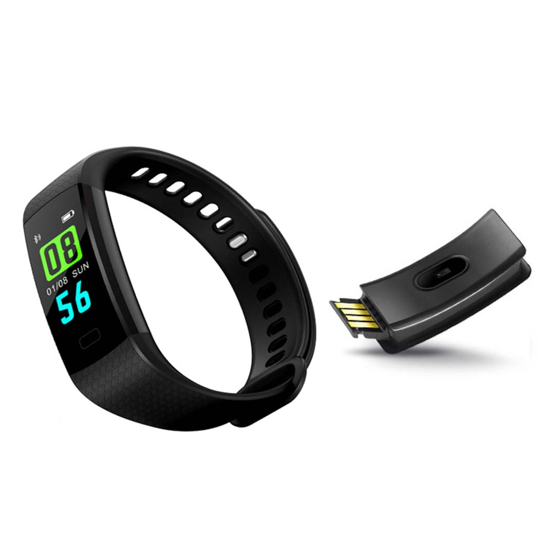 Soga Sport Smart Watch Health Fitness Wrist Band Bracelet Activity Tracker Blue