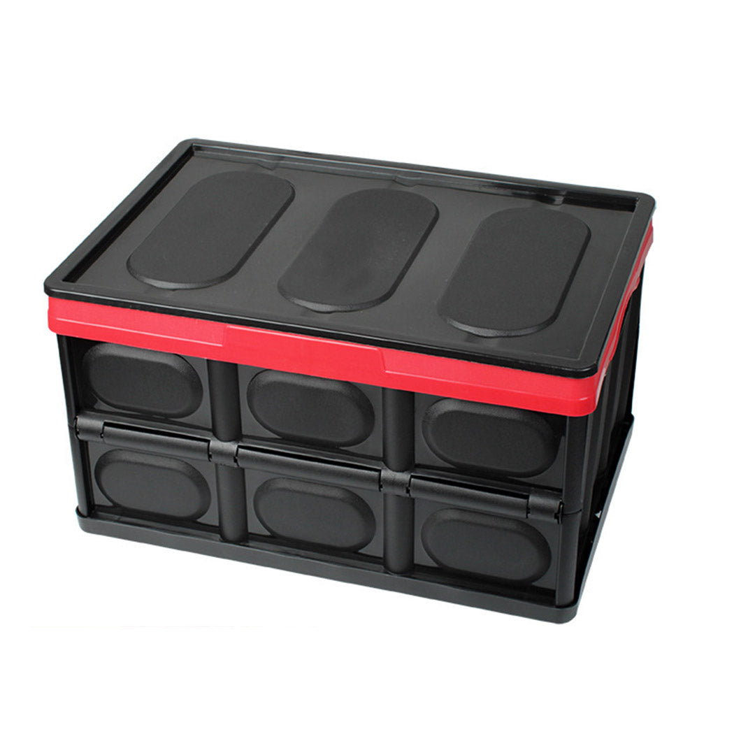 Soga 4 X 30 L Collapsible Car Trunk Storage Multifunctional Foldable Box Black